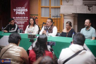 Michoacán necesita una nueva etapa de conciliación, seguridad y desarrollo: Torres Piña