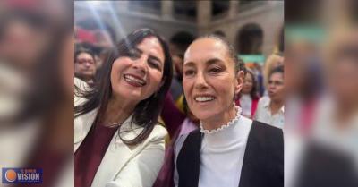 Con Claudia Sheinbaum, Michoacán avanza hacia la paz: Gaby Molina