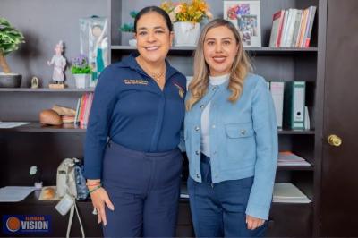Dayana Pérez da seguimiento al Programa de Vivienda para el Bienestar en Salvador Escalante