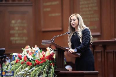 Grecia Aguilar llama a convertir el tercer año legislativo en el año de los resultados
