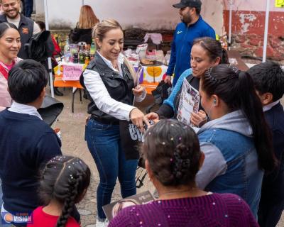 Grecia Aguilar lleva su Segundo Informe a la región Oriente