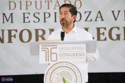 Abraham Espinoza Villa rinde su Segundo Informe de Actividades en Buenavista