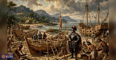 500 años del Puerto de Lázaro Cárdenas, el astillero que construyó Hernán Cortés